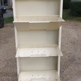 Vintage shoe column cabinet