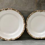 2 Chabrol & Poirier round dishes