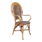 Rattan armchair 1960