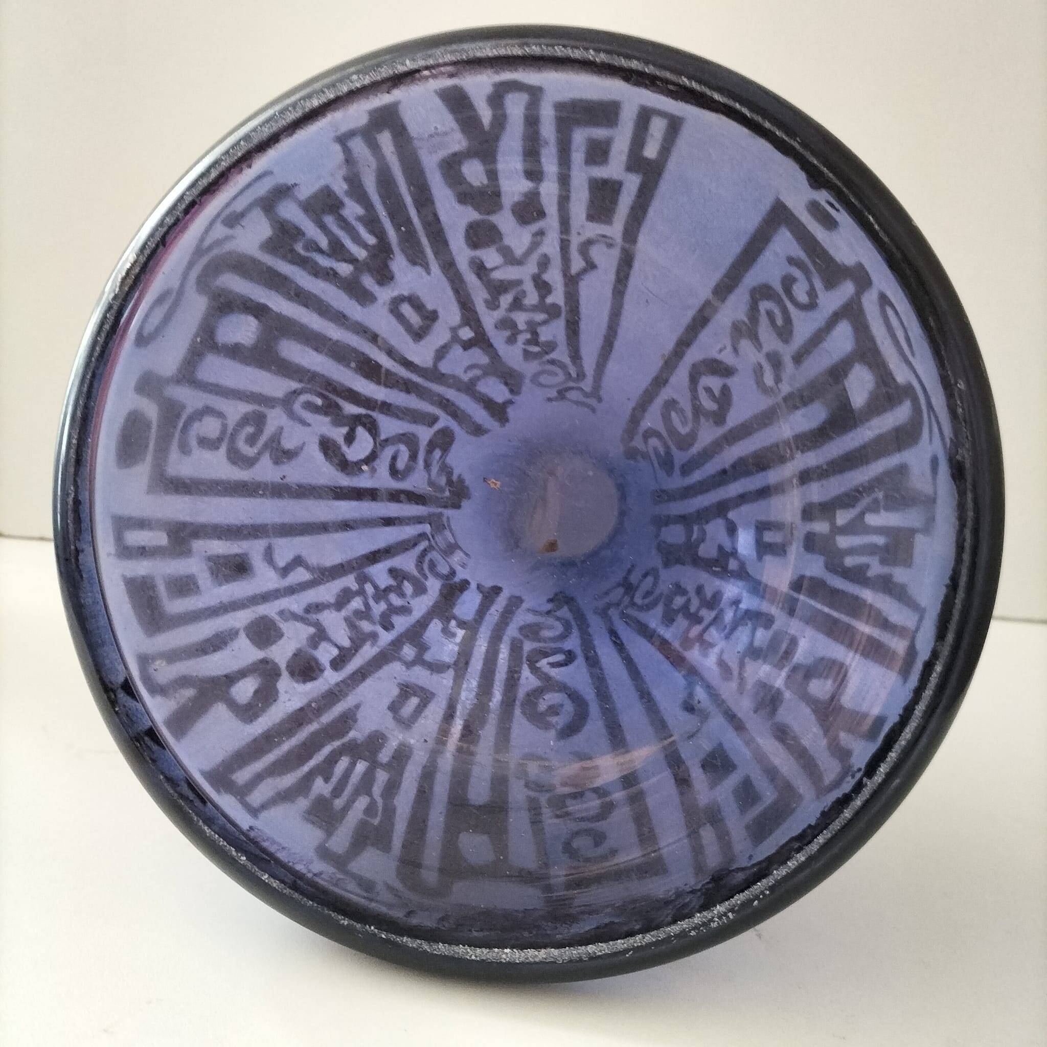 Blue vase