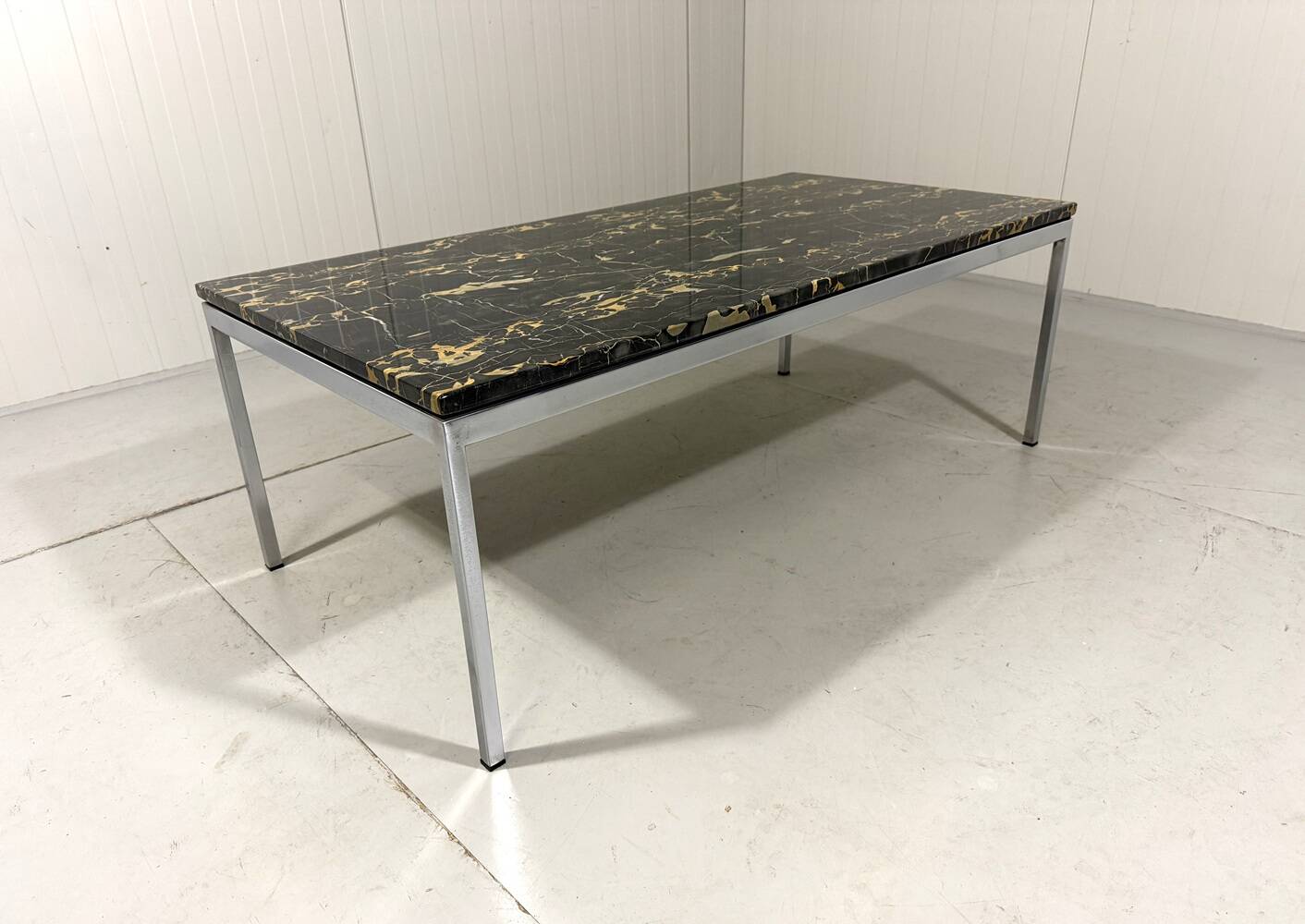 Florence Knoll coffee table nero portoro marble table top 1960’s
