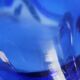 Murano - Murano Sommerso - asbak - schaal - cobalt blauw - 1960's