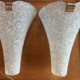 set of 70 pearl plexiglass wall lights