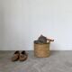 Rattan basket 1970, Italy