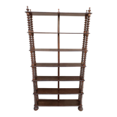 Solid wood shelf