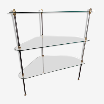 Showcase shelves tripod Design Henry Lyon 1950