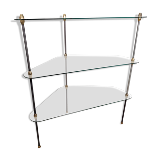 Showcase shelves tripod Design Henry Lyon 1950