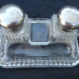 Double glass inkwell