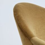 Fauteuil crapaud vintage 1960s