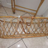 Basket rattan of the 60s