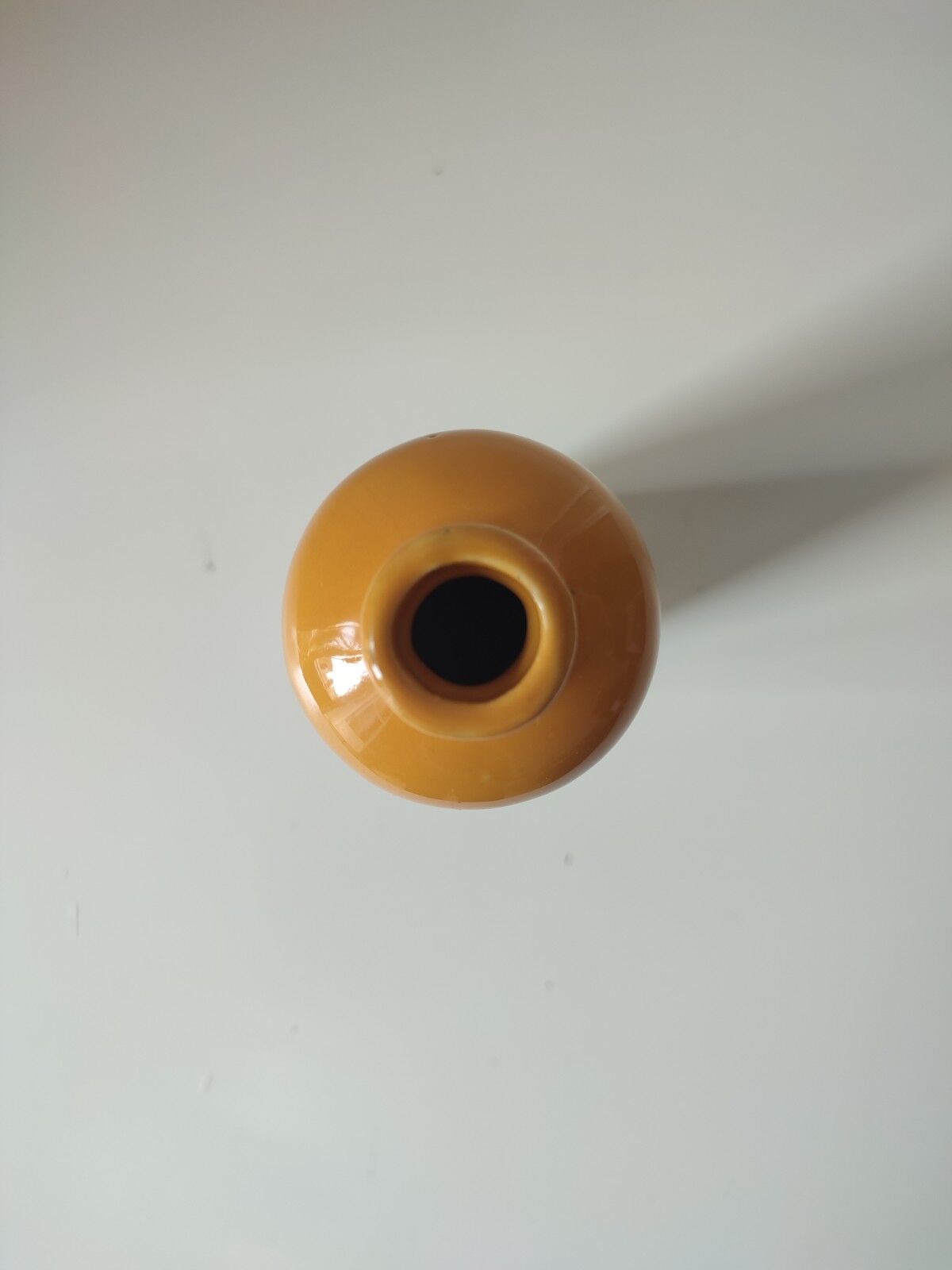 Digoin glazed stoneware bottle