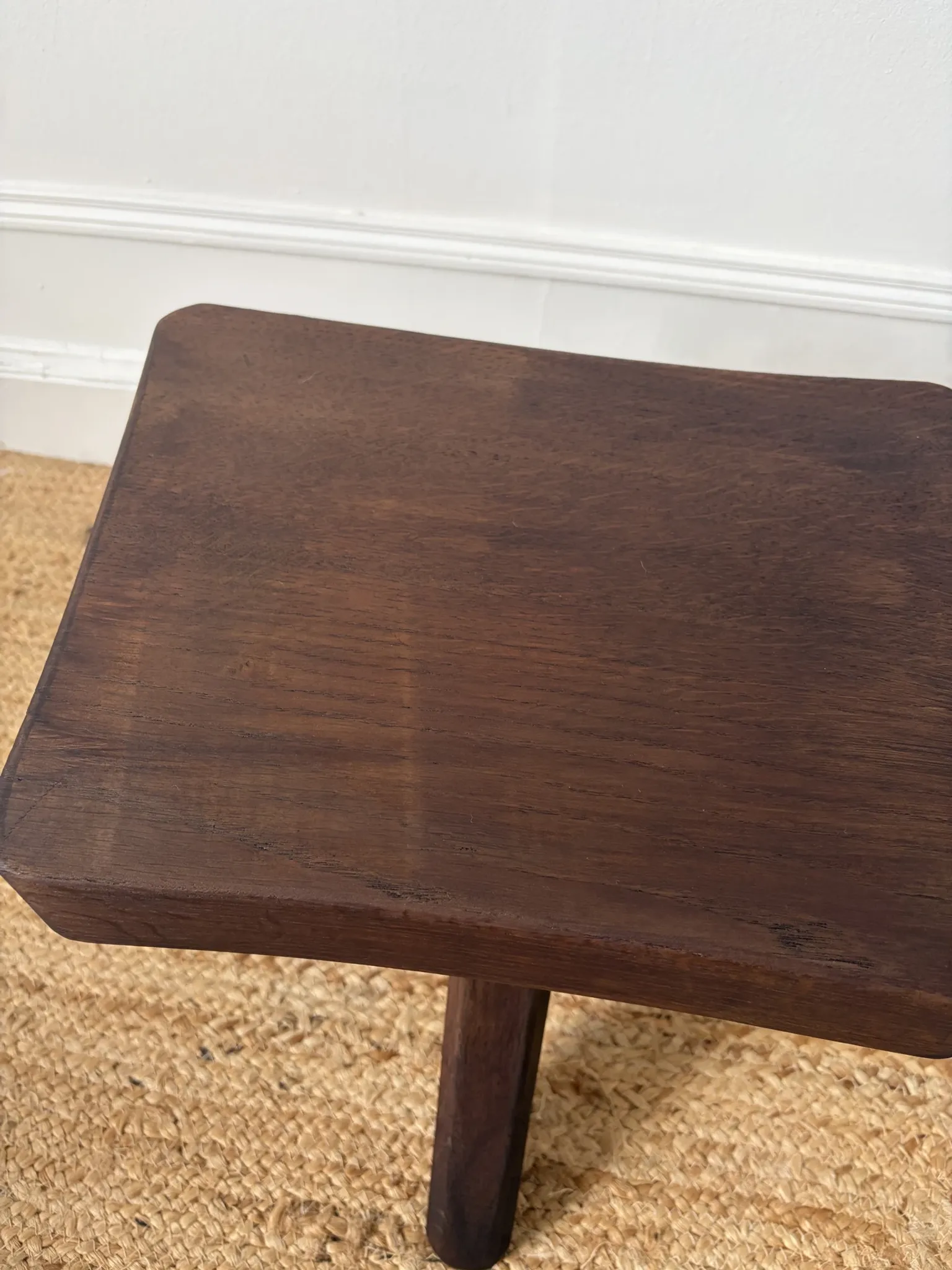 Brutalist tripod stool