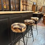 Set of 3 70s Bar Stools
