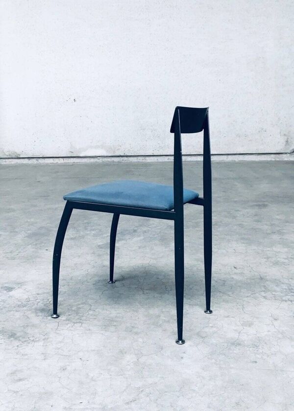 Postmodern Lolly Dining Chair Set from Fly Line, Italy, 1980s, Set of 9