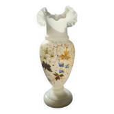 Vase en opaline émaillée Art nouveau