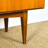 1960s minimalist Scandinavian teak sideboard