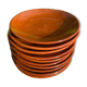 Assiettes en terre cuite