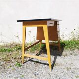 1950s vintage compass foot desk