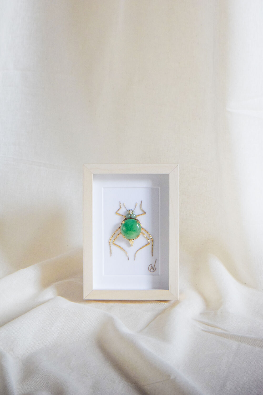 Haute couture embroidery - Scarabée