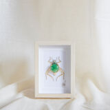 Broderie haute-couture - Scarabée