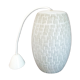 Opaline hanging white vintage, 1960