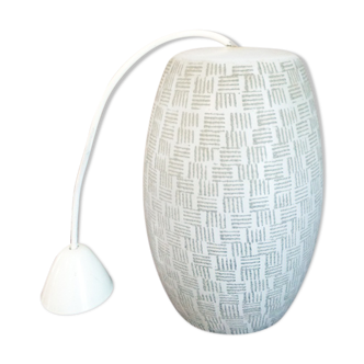 Opaline hanging white vintage, 1960