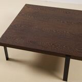 Vintage Wenge coffee table, 1960's