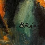 Oil on canvas signed Jean Breant