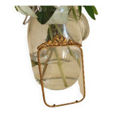 Old brass frame