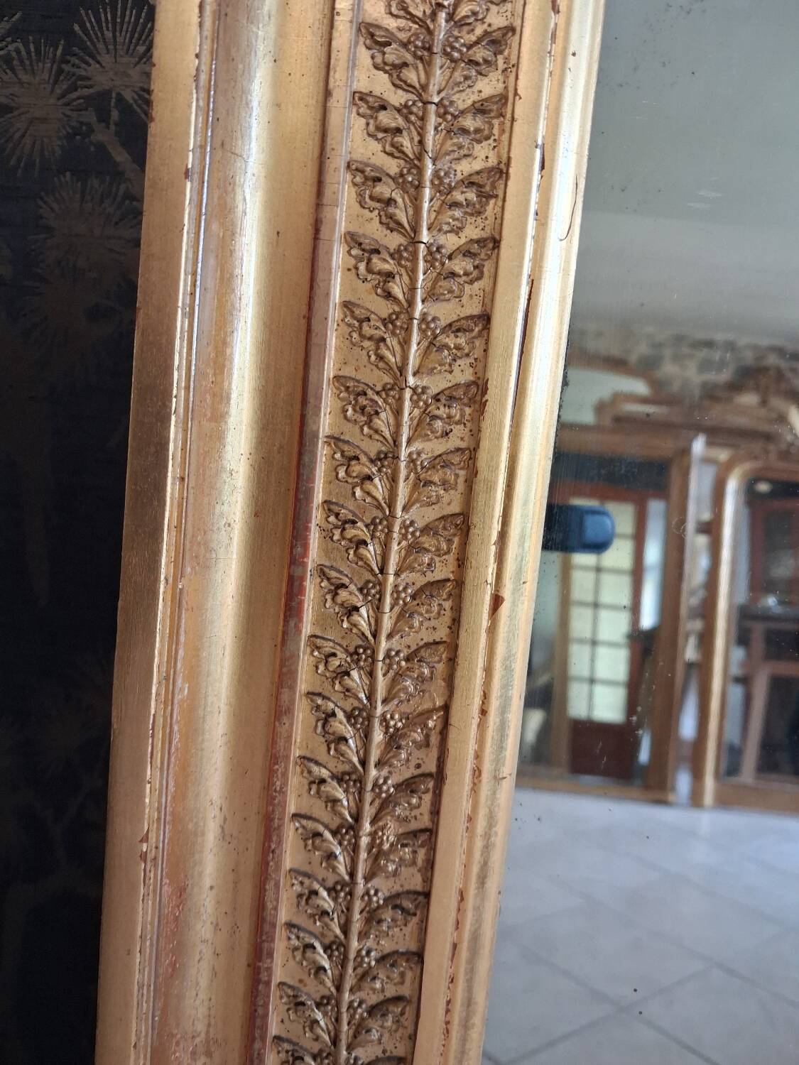 Miroir époque empire 180 x 133