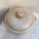 Vintage stoneware soup tureen from the 1950s.