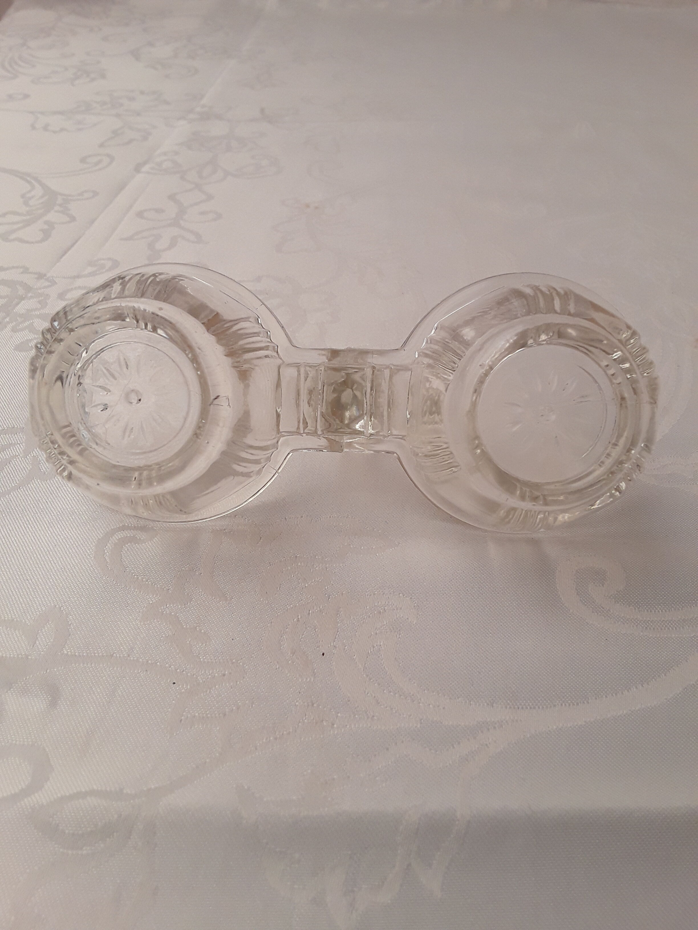 Glass salt and pepper shaker