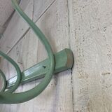 Curved wood coat rack