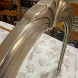 Vintage mirror by Deknudt in Art Nouveau style, 1970s.