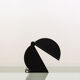 Desk lamp Disco in black plastic designed by Mario Bertorelle circa 1970
