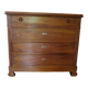 Rare - Pretty old chest of drawers with 4 drawers and 3 locks - In walnut - 1930