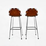 Ensemble de 2 Tabourets Les Arcs par Charlotte Perriand, 1960s
