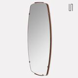 Vintage wooden mirror from the 1960s