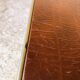 Side table / storage for vinyl top faux leather vintage 60s