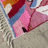 Wool Beni Ourain Rug,custom moroccan rug 150/250cm