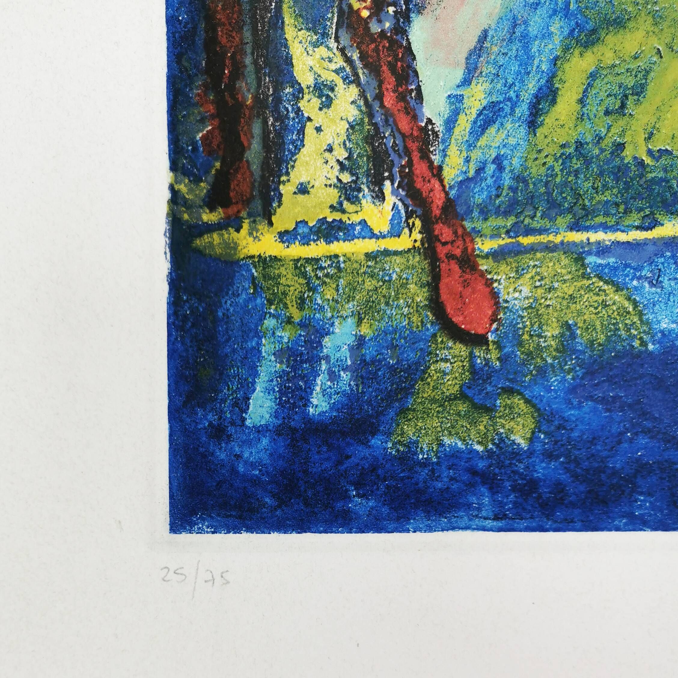 Marino Marini "Marino from Shakespeare" ZWR London, 1978, engraving VI.