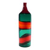 Vase 'A Fasce' by Fulvio Bianconi for Venini, Venice Murano 1950s