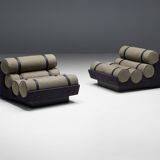 Mid-Century Cylindrical Lounge Chair, Brazil, 1970s