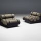 Fauteuil lounge cylindrique vintage, Brésil, 1970