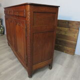 High sideboard in solid oak