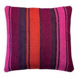 Housse de coussin Kilim turc vintage, 40 x 40 cm