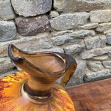 Grande cruche en céramique Saint-Clément, des années 70