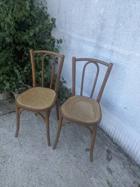 Paire de chaises bistrot