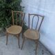 Paire de chaises bistrot
