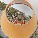 Vintage porcelain foot lamp